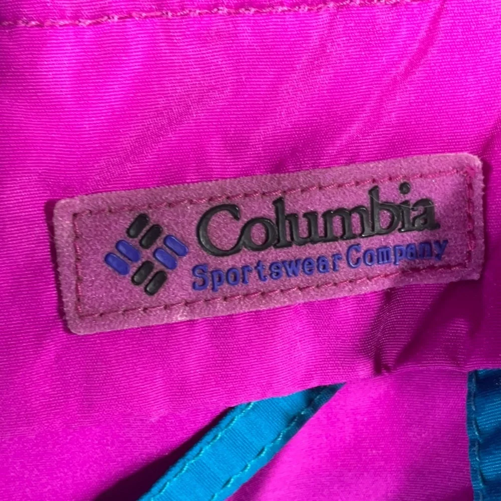 Vintage Columbia Purple, Magenta, Teal Jacket-Size Large